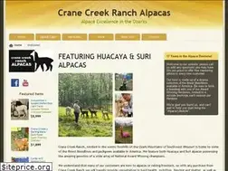 Sites similar to cranecreekalpacas.com