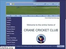 Sites similar to cranecricketclub.co.uk