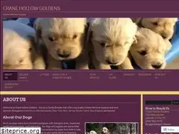 Sites similar to cranehollowgoldens.com