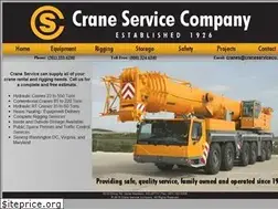 Sites similar to craneserviceco.com
