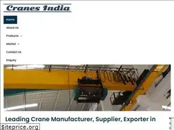Sites similar to cranesindia.co.in