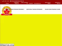 Sites similar to cranetraining.ca