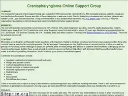 Sites similar to craniopharyngioma.org