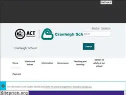 Sites similar to cranleighps.act.edu.au