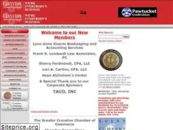 Sites similar to cranstonchamber.com
