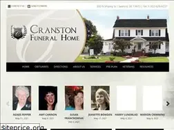Sites similar to cranstonfuneralhome.com