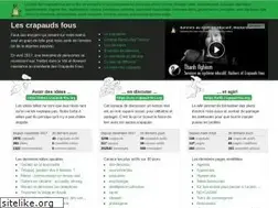 Sites similar to crapaud-fou.org