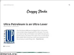 Sites similar to crappystocks.com