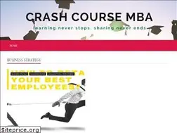 Sites similar to crashcoursemba.com