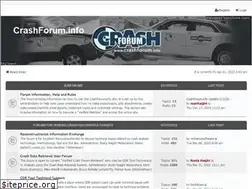 Sites similar to crashforum.info