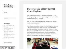Sites similar to crateengineblocksupply.com