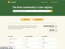 Sites similar to crates.io