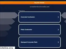 Sites similar to crawfordconcrete.net