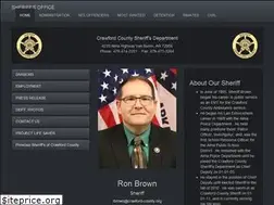 Sites similar to crawfordcountysheriff.org