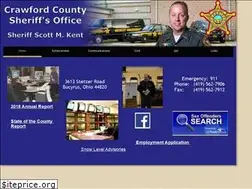 Sites similar to crawfordcountysheriffohio.com