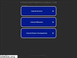Sites similar to crawfordfuneralhomesc.com