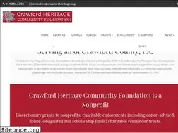 Sites similar to crawfordheritage.org