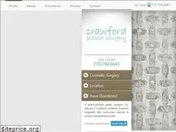 Sites similar to crawfordplasticsurgery.com