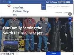 Sites similar to crawfordradiatorshop.com