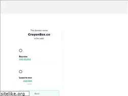 Sites similar to crayonbox.co