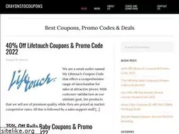 Sites similar to crayonstocoupons.com