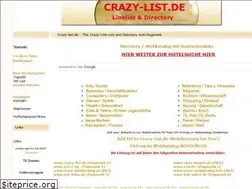 Sites similar to crazy-list.de