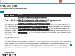 Sites similar to crazybulkshop.com