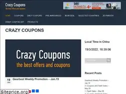 Sites similar to crazycoupons.eu