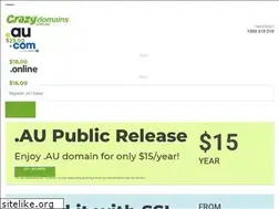 Sites similar to crazydomain.com.au