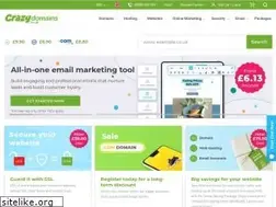 Sites similar to crazydomains.co.uk