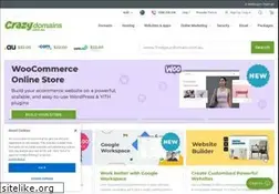 Sites similar to crazydomains.com.au