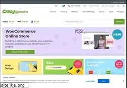 Sites similar to crazydomains.com