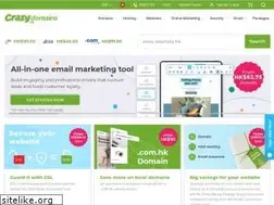 Sites similar to crazydomains.hk