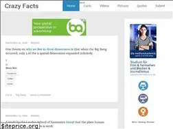 Sites similar to crazyfacts.com
