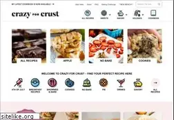 Sites similar to crazyforcrust.com
