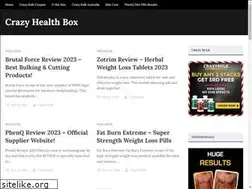 Sites similar to crazyhealthbox.com