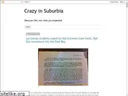Sites similar to crazyinsuburbia.blogspot.com