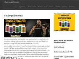 Sites similar to crazylegalsteroids.com