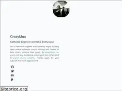 Sites similar to crazymax.dev