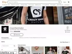 Sites similar to crazyshirtoutlet.etsy.com