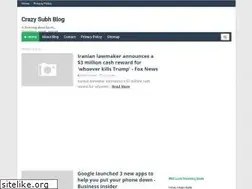 Sites similar to crazysubh.blogspot.in