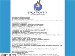 Sites similar to crazythoughts.com