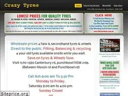 Sites similar to crazytyres.com.au