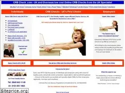 Sites similar to crbcheck.com