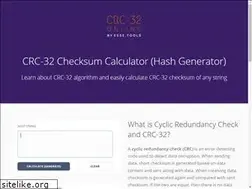 Sites similar to crc32.online