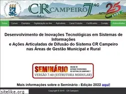 Sites similar to crcampeiro.net
