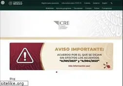 Sites similar to cre.gob.mx