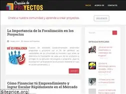 Sites similar to creaciondeproyectos.com