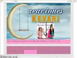Sites similar to creacioneskevari2.blogspot.com