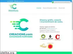 Sites similar to creacions.com